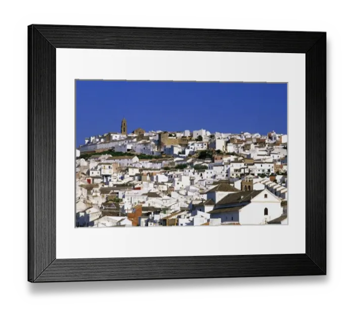 Framed Print : The white village of Baena, Spain Framed Print : The white village of Baena, Spain