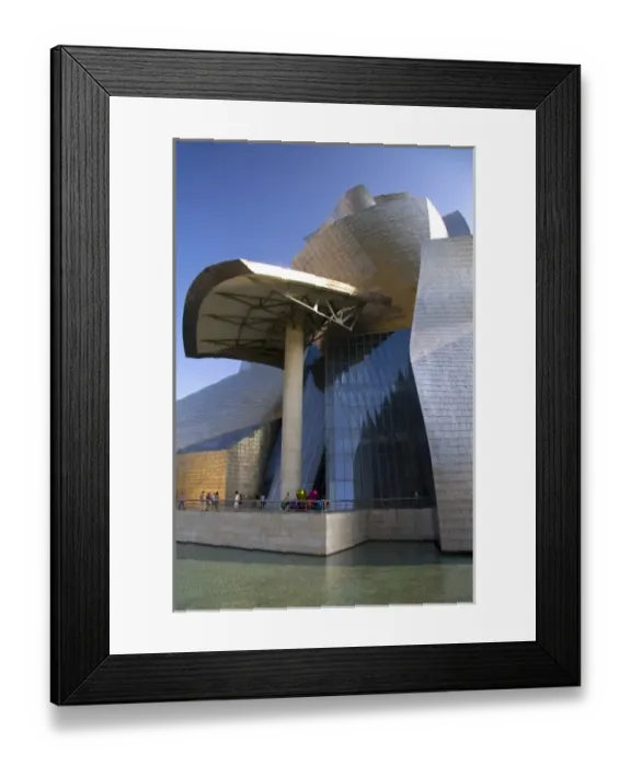Framed Print : The Guggenheim Museum in the city of Bilbao, Biscay, Basque Country, northern Spain Framed Print : The Guggenheim Museum in the city of Bilbao, Biscay, Basque Country, northern Spain