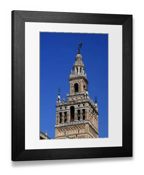Framed Print : Spain, Seville. The Cathedral of Seville, Cathedral de Sevilla. View of the Cathedral