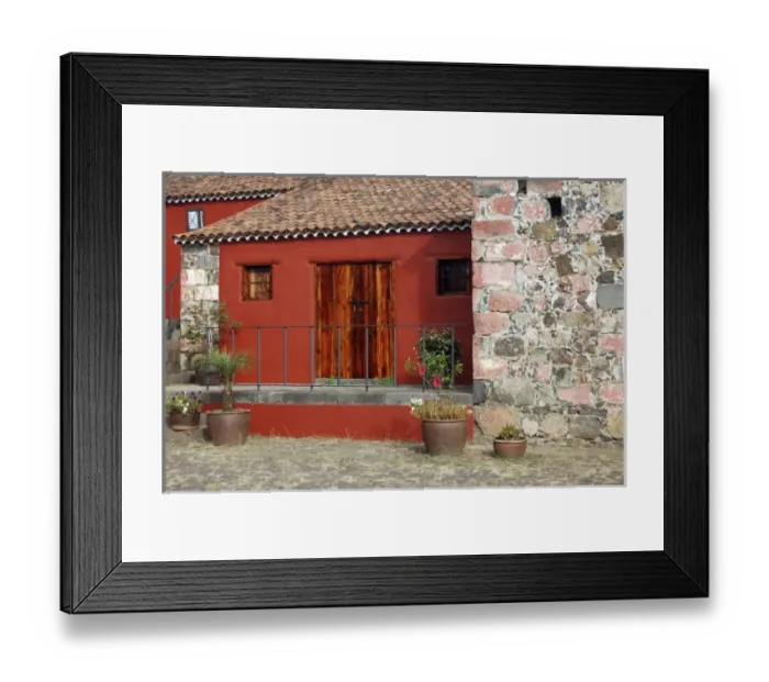 Framed Print : Courtyard at Casa del Vino, Santa Cruz, Tenerife Framed Print : Courtyard at Casa del Vino, Santa Cruz, Tenerife
