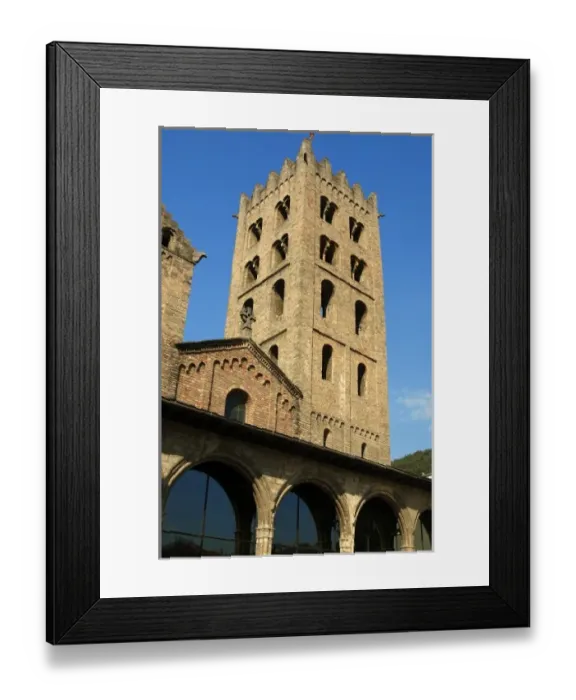 Framed Print : Romanesque Art. Monastery of Santa Maria de Ripoll. Founded by the Count Wilfred Framed Print : Romanesque Art. Monastery of Santa Maria de Ripoll. Founded by the Count Wilfred