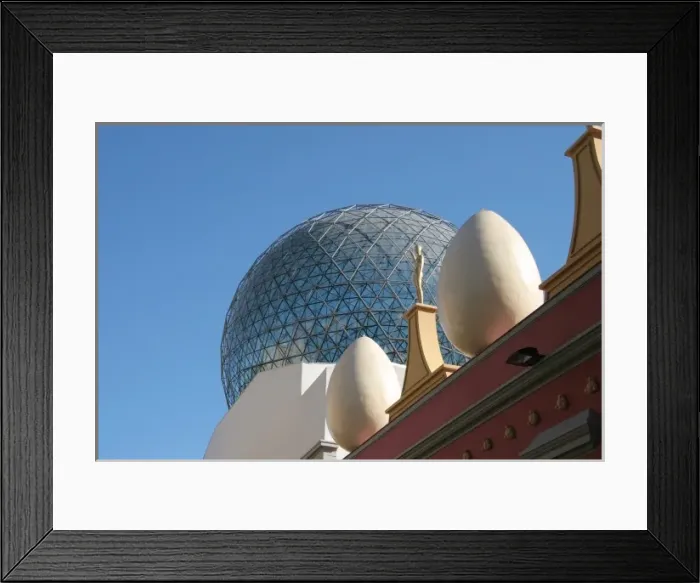 Framed Print : Dali Museum. Dome. Surrealism. Figueres. Catalonia. Spain Framed Print : Dali Museum. Dome. Surrealism. Figueres. Catalonia. Spain