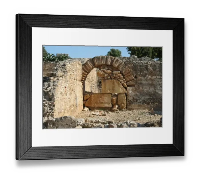 Framed Print : Roman Villa Els Munts, the residence of a high official in the administration of Tarraco Framed Print : Roman Villa Els Munts, the residence of a high official in the administration of Tarraco