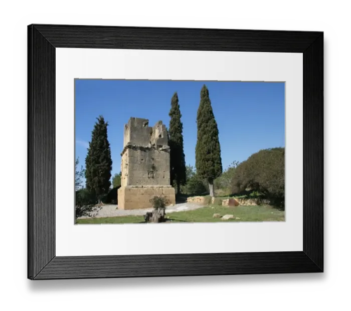 Framed Print : Roman Art. The Tower of the Scipions ( I century AD). Detail. High relief figure