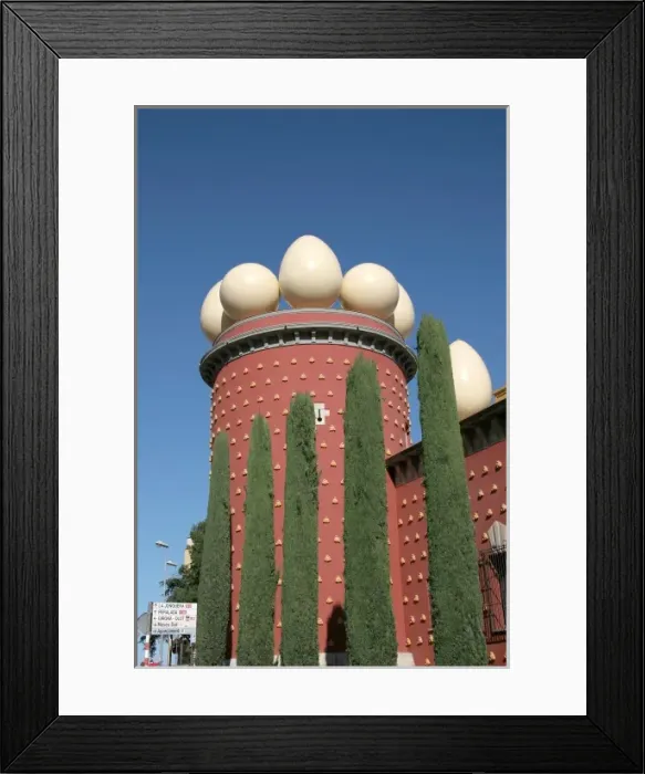 Framed Print : Dali Museum, Galata tower, Catalonia. Spain Framed Print : Dali Museum, Galata tower, Catalonia. Spain