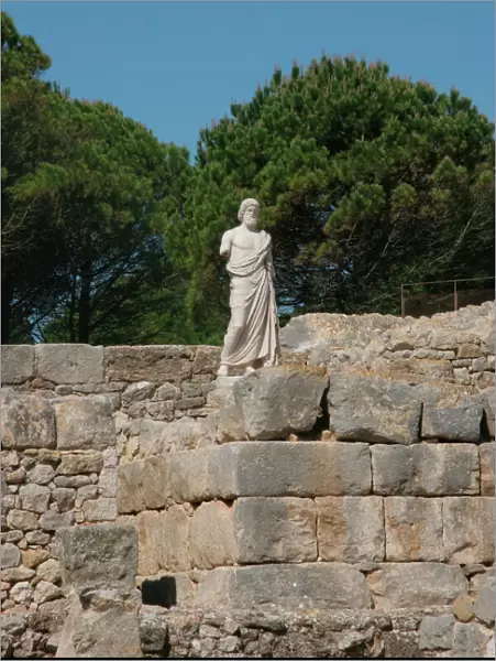 Emporium. 570 BC. Asclepius, god of medicin. Neapolis. Girona province. Catalonia. Spain