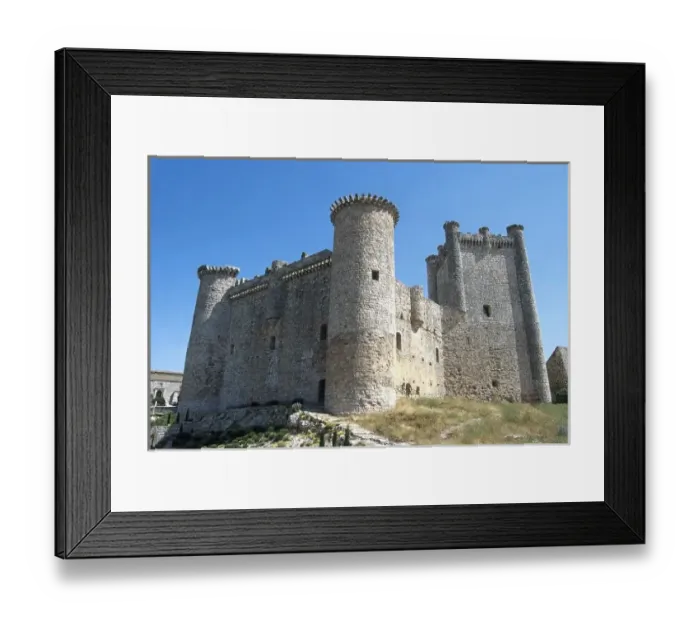 Framed Print : TORIJA. Partial view of the castle, destroyed in the nineteenth century by The Empecinado Framed Print : TORIJA. Partial view of the castle, destroyed in the nineteenth century by The Empecinado