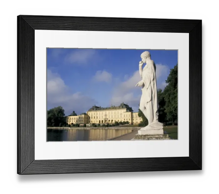Framed Print : Sweden, Stockholm. Drottningholm Castle, World Heritage Site Framed Print : Sweden, Stockholm. Drottningholm Castle, World Heritage Site