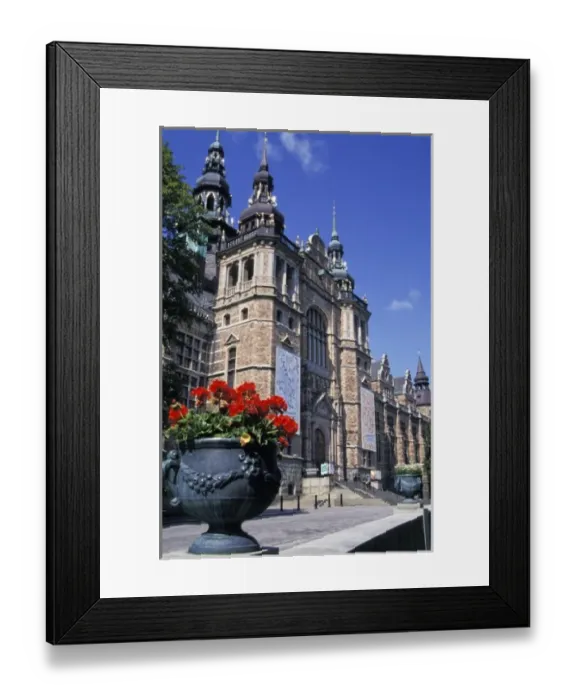 Framed Print : Europe, Sweden, Stockholm. Nordic Museum
