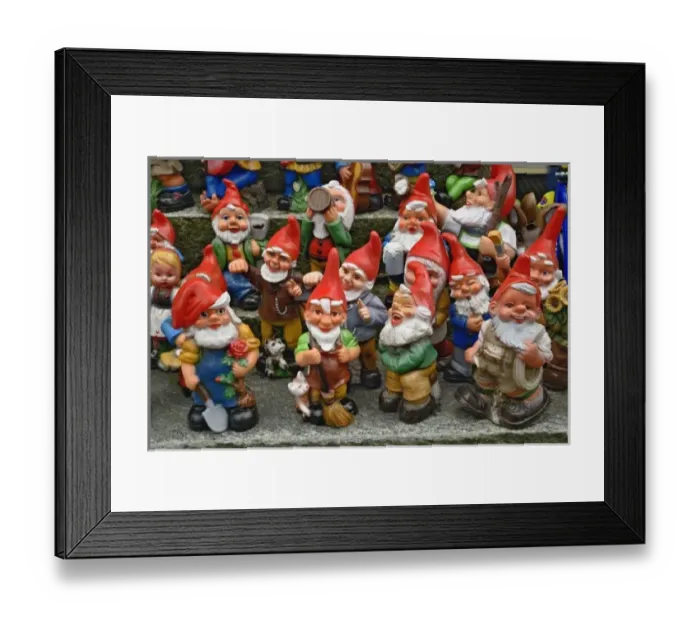 Framed Print : Figures for sale outside shop on sidewalk. Appenzeller, Switzerland Framed Print : Figures for sale outside shop on sidewalk. Appenzeller, Switzerland