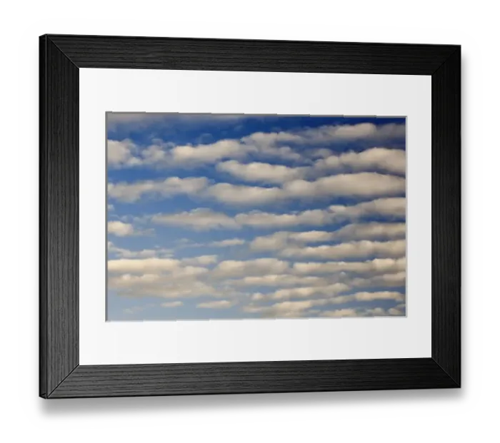 Framed Print : Altocumulus cloud pattern, Switzerland Framed Print : Altocumulus cloud pattern, Switzerland