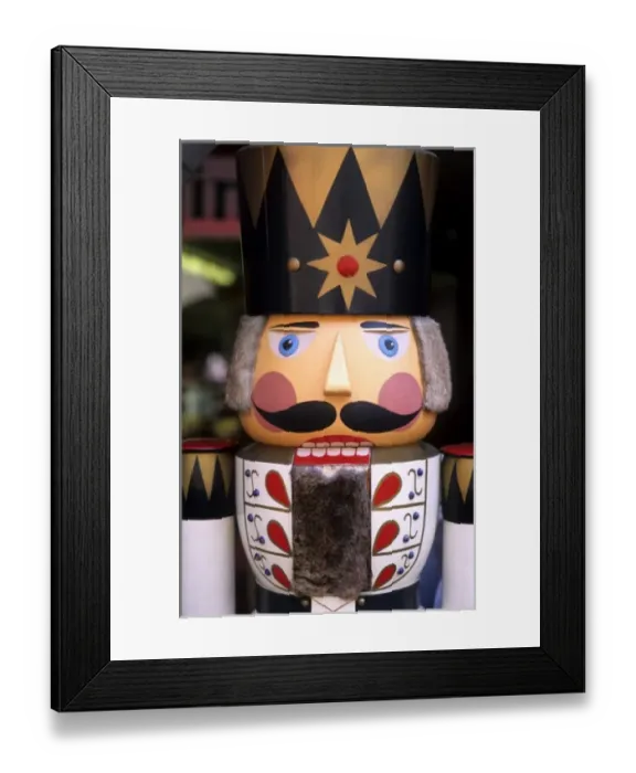 Framed Print : Life in Switzerland painted toy soldier in beautiful city of Bern Switzerland