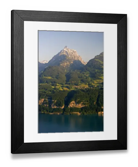 Framed Print : Waldensee, Switzerland Framed Print : Waldensee, Switzerland