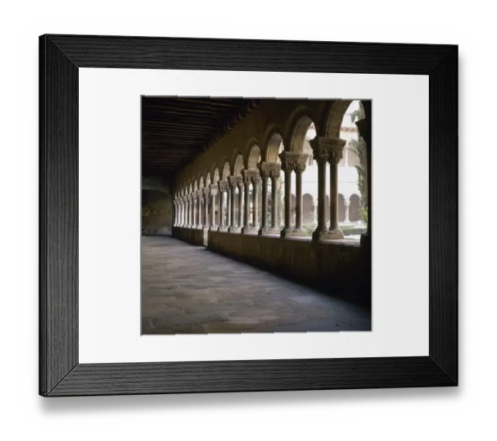 Framed Print : Romanesque Art. Monastery of Santa Maria de Ripoll. Founded by the Count Wilfred Framed Print : Romanesque Art. Monastery of Santa Maria de Ripoll. Founded by the Count Wilfred