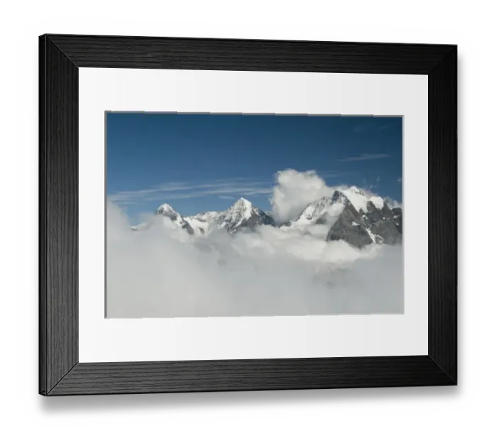 Framed Print : Jungfrau Range : Eiger, Monch and Jungfrau peaks, Bernese Alps, SWITZERLAND Framed Print : Jungfrau Range : Eiger, Monch and Jungfrau peaks, Bernese Alps, SWITZERLAND