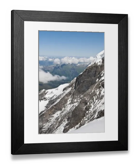Framed Print : Jungfrau Region, Switzerland. EIger North Face Framed Print : Jungfrau Region, Switzerland. EIger North Face