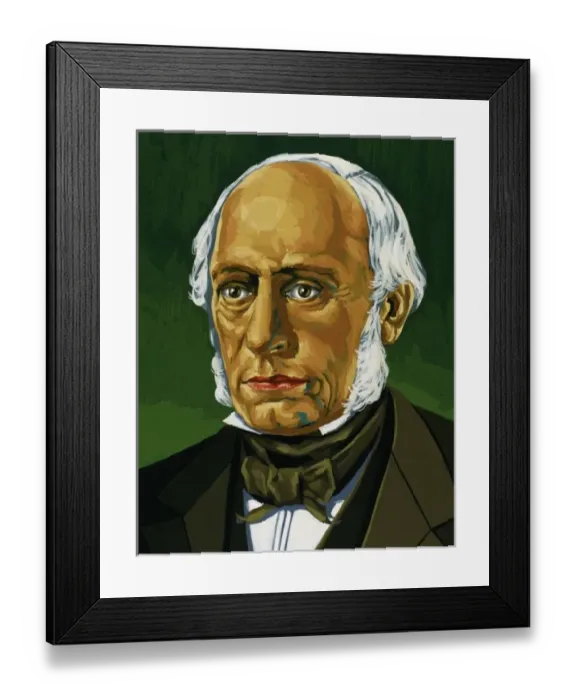Framed Print : ARMSTRONG, William George, Baron of Cragside (1810-1900). British industrialist and inventor Framed Print : ARMSTRONG, William George, Baron of Cragside (1810-1900). British industrialist and inventor
