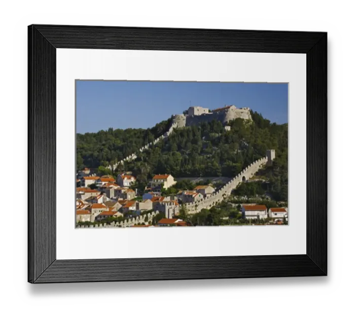 Framed Print : Hvar Castle on Hvar Island, one of the most famous Dalmatian Islands, Croatia Framed Print : Hvar Castle on Hvar Island, one of the most famous Dalmatian Islands, Croatia
