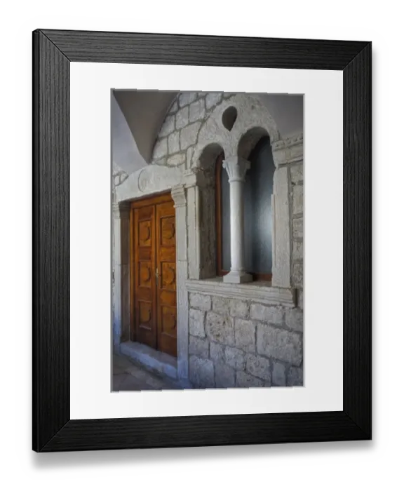 Framed Print : Franciscan monastery, Hvar Island, Croatia, Church, Religion, Architecture, Dalmatian Framed Print : Franciscan monastery, Hvar Island, Croatia, Church, Religion, Architecture, Dalmatian