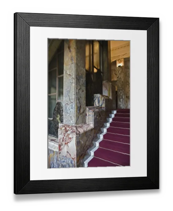 Framed Print : Marble stairway, Archeological Museum of Zagreb, Croatia Framed Print : Marble stairway, Archeological Museum of Zagreb, Croatia