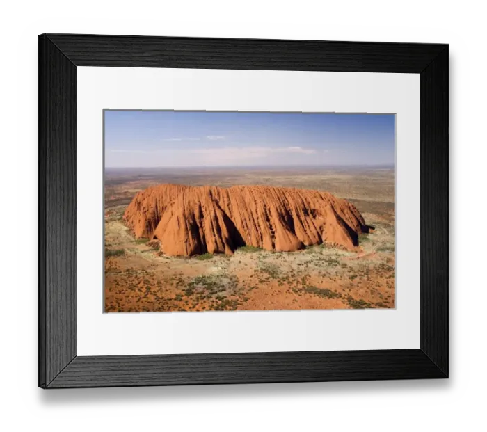 Framed Print : Australia. Uluru / Ayers Rock, Uluru - Kata Tjuta National Park Framed Print : Australia. Uluru / Ayers Rock, Uluru - Kata Tjuta National Park