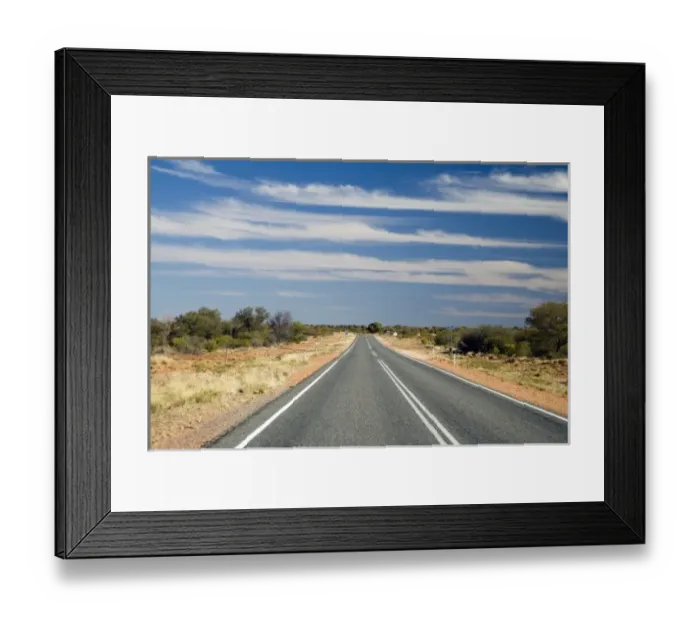 Framed Print : Stuart Highway, Outback, Northern Territory, Australia Framed Print : Stuart Highway, Outback, Northern Territory, Australia