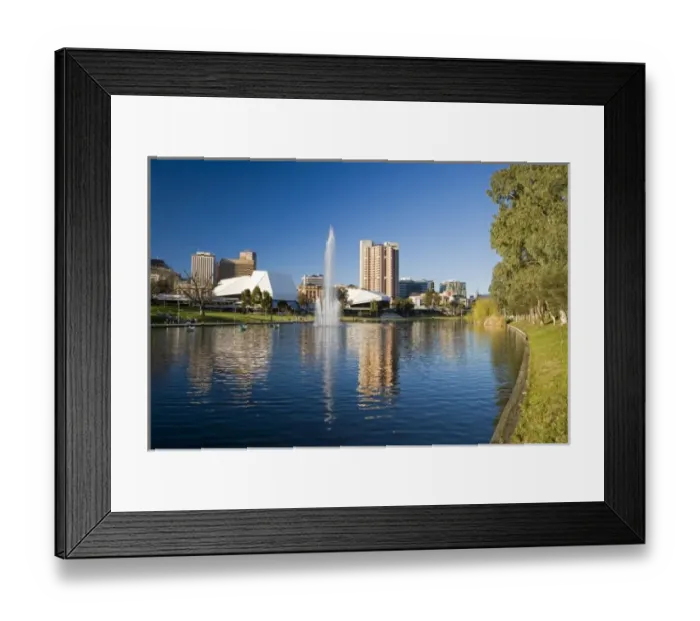 Framed Print : Adelaide Festival Centre, Hyatt Regency Hotel and Torrens Lake, Adelaide, South Australia Framed Print : Adelaide Festival Centre, Hyatt Regency Hotel and Torrens Lake, Adelaide, South Australia
