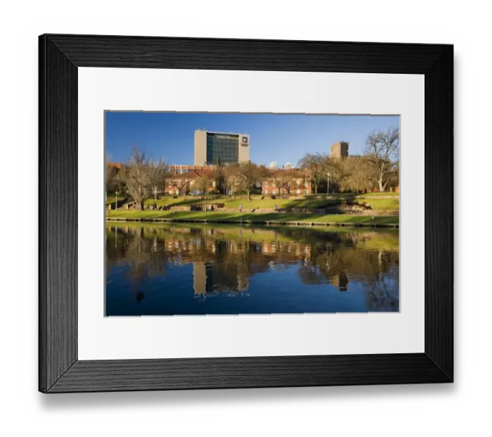 Framed Print : Australia. The University of Adelaide, Torrens Lake, Adelaide, South Australia, Australia Framed Print : Australia. The University of Adelaide, Torrens Lake, Adelaide, South Australia, Australia