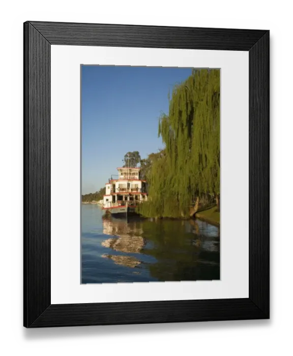 Framed Print : Historic Paddle Steamer PS Marion, Murray River, Mannum, South Australia, Australia Framed Print : Historic Paddle Steamer PS Marion, Murray River, Mannum, South Australia, Australia