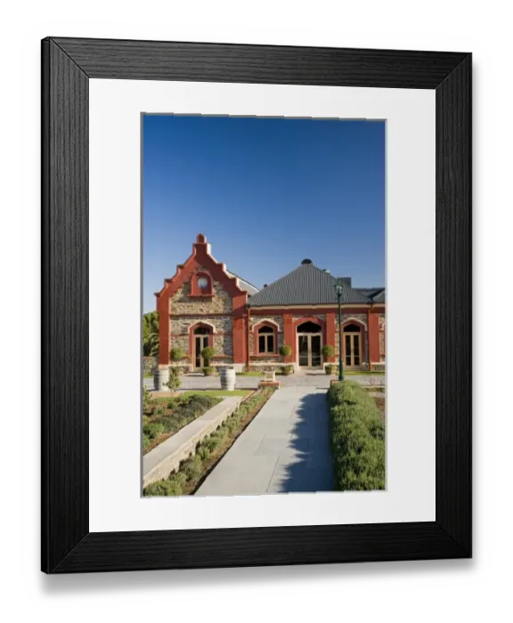 Framed Print : Chateau Tanunda Winery, Barossa Valley, South Australia, Australia