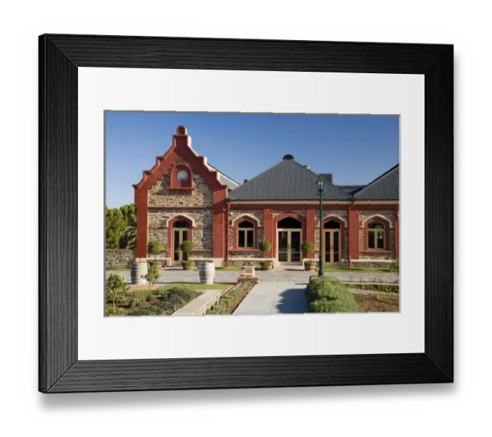 Framed Print : Chateau Tanunda Winery, Barossa Valley, South Australia, Australia