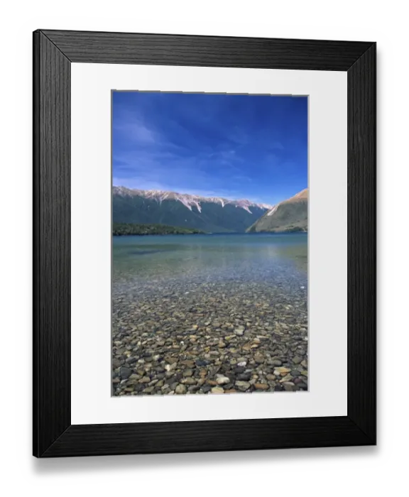 Framed Print : Lake Rotoiti, Nelson Lakes National Park Framed Print : Lake Rotoiti, Nelson Lakes National Park