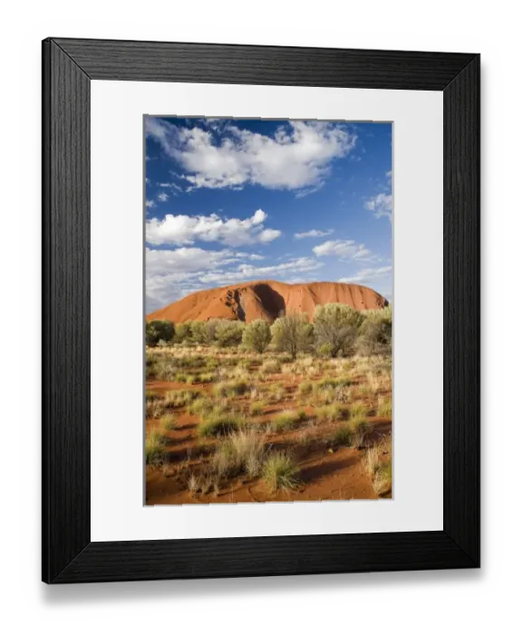 Framed Print : Australia. Uluru / Ayers Rock, Uluru - Kata Tjuta National Park Framed Print : Australia. Uluru / Ayers Rock, Uluru - Kata Tjuta National Park