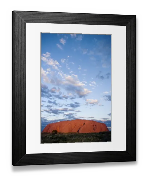 Framed Print : Last Light, Uluru / Ayers Rock, Uluru - Kata Tjuta National Park, World Heritage Area Framed Print : Last Light, Uluru / Ayers Rock, Uluru - Kata Tjuta National Park, World Heritage Area