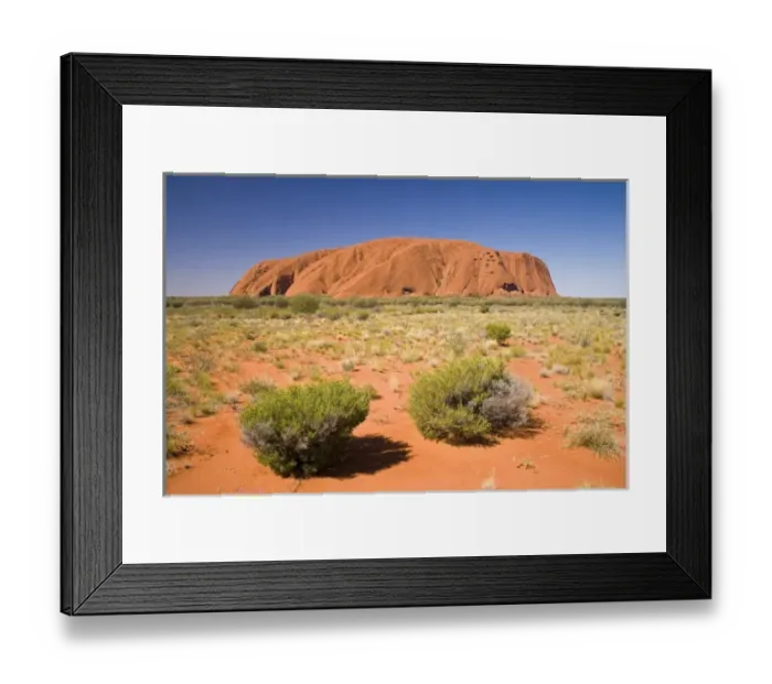 Framed Print : Australia. Uluru / Ayers Rock, Uluru - Kata Tjuta National Park Framed Print : Australia. Uluru / Ayers Rock, Uluru - Kata Tjuta National Park