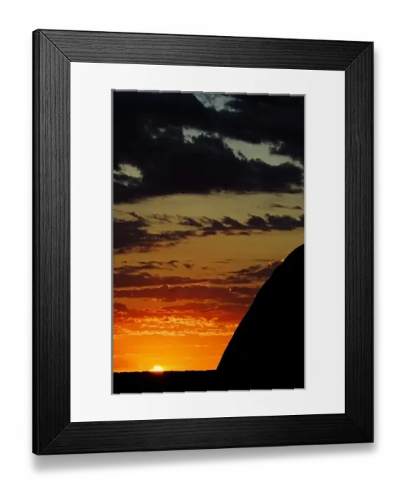 Framed Print : Sunrise, Uluru / Ayers Rock, Uluru - Kata Tjuta National Park, World Heritage Area Framed Print : Sunrise, Uluru / Ayers Rock, Uluru - Kata Tjuta National Park, World Heritage Area