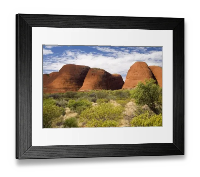 Framed Print : Australia. Kata Tjuta, Uluru - Kata Tjuta National Park