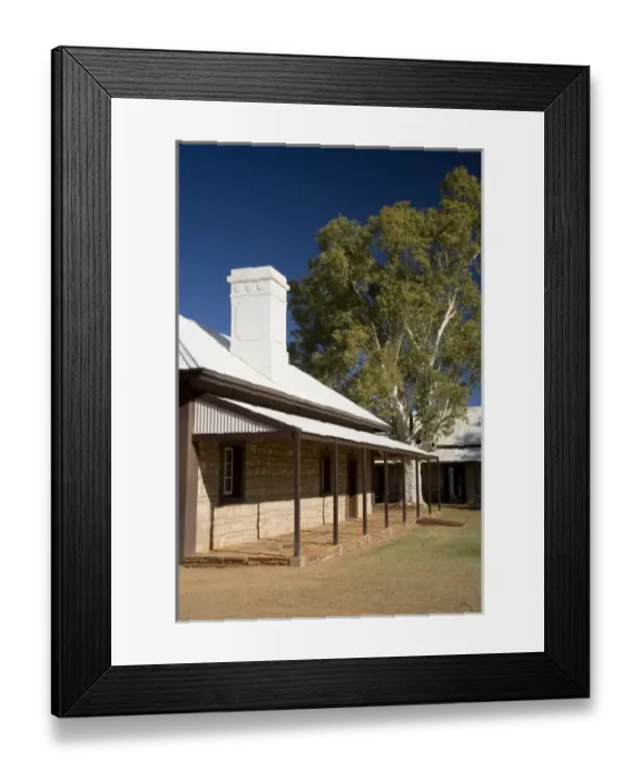 Framed Print : Australia. Historic Telegraph Station, Alice Springs Framed Print : Australia. Historic Telegraph Station, Alice Springs