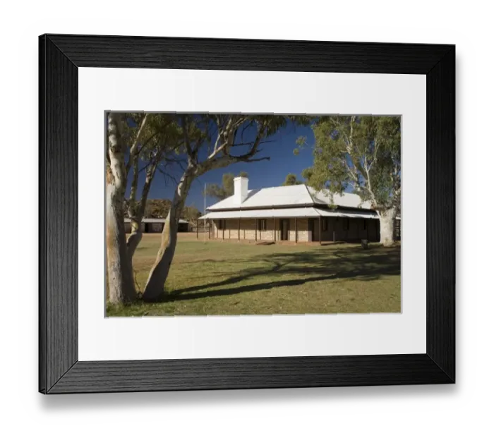 Framed Print : Australia. Historic Telegraph Station, Alice Springs Framed Print : Australia. Historic Telegraph Station, Alice Springs