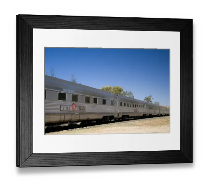 Framed Print : Ghan Train, Alice Springs, Outback, Northern Territory, Australia Framed Print : Ghan Train, Alice Springs, Outback, Northern Territory, Australia