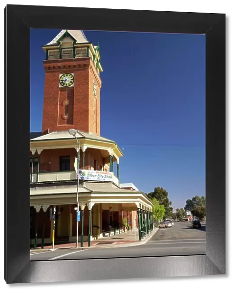 Clock Tower and Post Office, Broken Hill, Outback, New South Wales, Australia