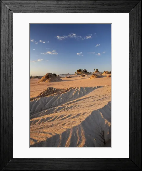 Framed Print : Walls of China Formations, Mungo National Park, Outback New South Wales, Australia Framed Print : Walls of China Formations, Mungo National Park, Outback New South Wales, Australia