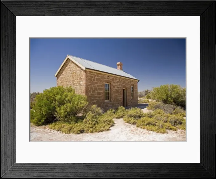 Framed Print : Historic Cottage, Coward Springs, Oodnadatta Track, Outback, South Australia, Australia Framed Print : Historic Cottage, Coward Springs, Oodnadatta Track, Outback, South Australia, Australia