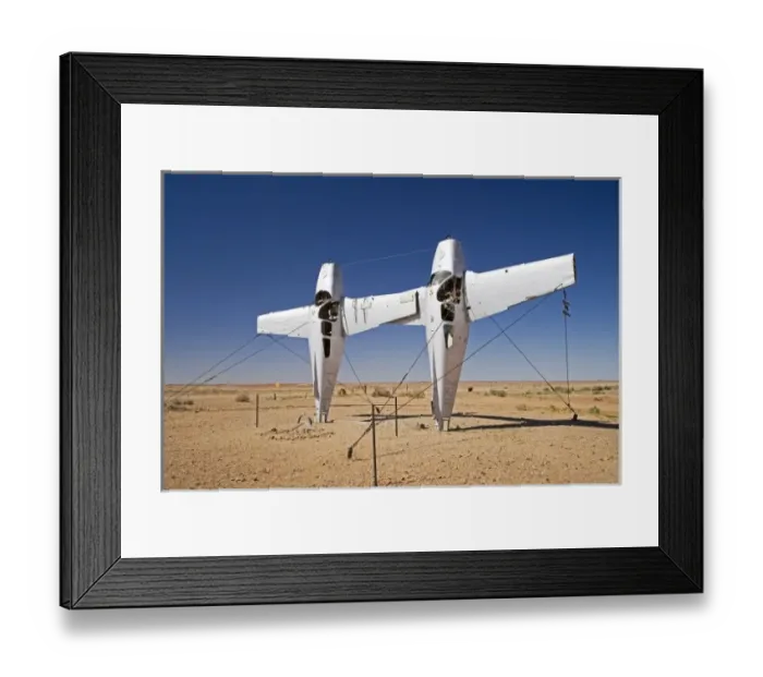 Framed Print : Plane Henge, Mutonia Sculpture Park (by Robin Cooke), Oodnadatta Track, Outback, South Australia Framed Print : Plane Henge, Mutonia Sculpture Park (by Robin Cooke), Oodnadatta Track, Outback, South Australia
