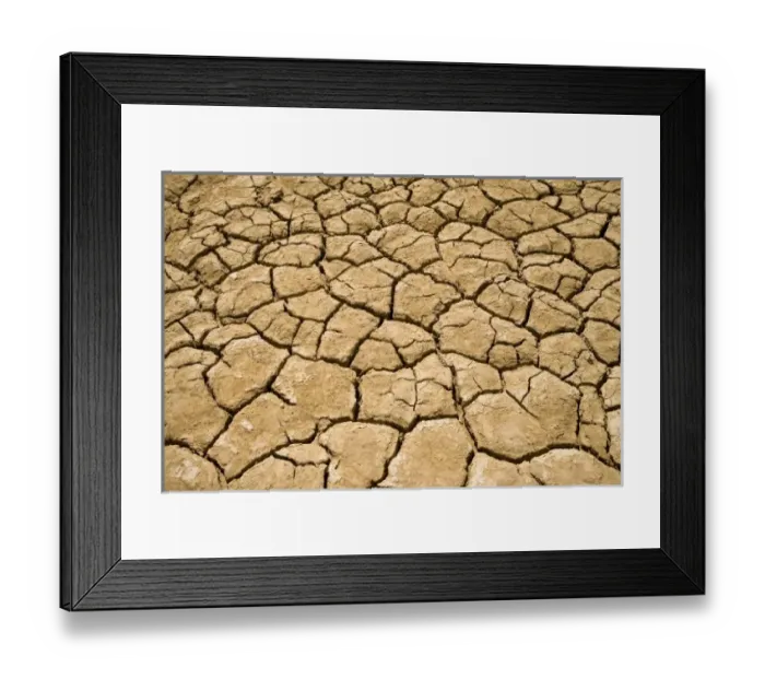 Framed Print : Australia. Dry Irrigation Pond, Strzelecki Track, Outback, South Australia, Australia Framed Print : Australia. Dry Irrigation Pond, Strzelecki Track, Outback, South Australia, Australia