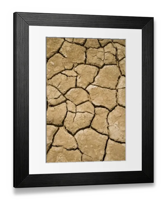 Framed Print : Australia. Dry Irrigation Pond, Strzelecki Track, Outback, South Australia, Australia Framed Print : Australia. Dry Irrigation Pond, Strzelecki Track, Outback, South Australia, Australia