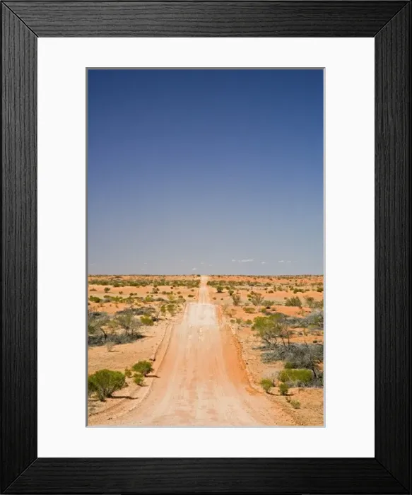 Framed Print : Strzelecki Track, Outback, South Australia, Australia