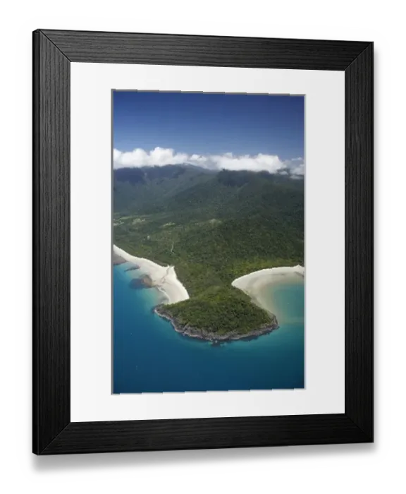 Framed Print : Cape Tribulation, Daintree National Park (World Heritage Area), North Queensland