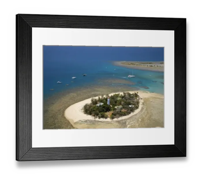 Framed Print : Tourist Boats, Low Isles, Great Barrier Reef Marine Park, near Port Douglas, North Queensland Framed Print : Tourist Boats, Low Isles, Great Barrier Reef Marine Park, near Port Douglas, North Queensland
