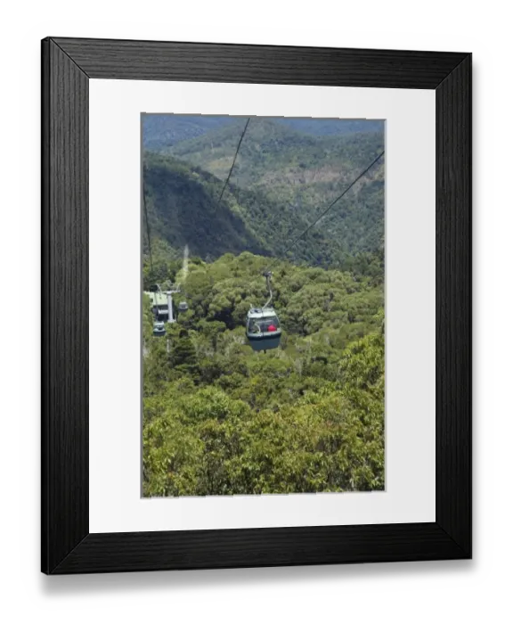 Framed Print : Australia. Skyrail, Barron Gorge National Park, Cairns, North Queensland, Australia Framed Print : Australia. Skyrail, Barron Gorge National Park, Cairns, North Queensland, Australia